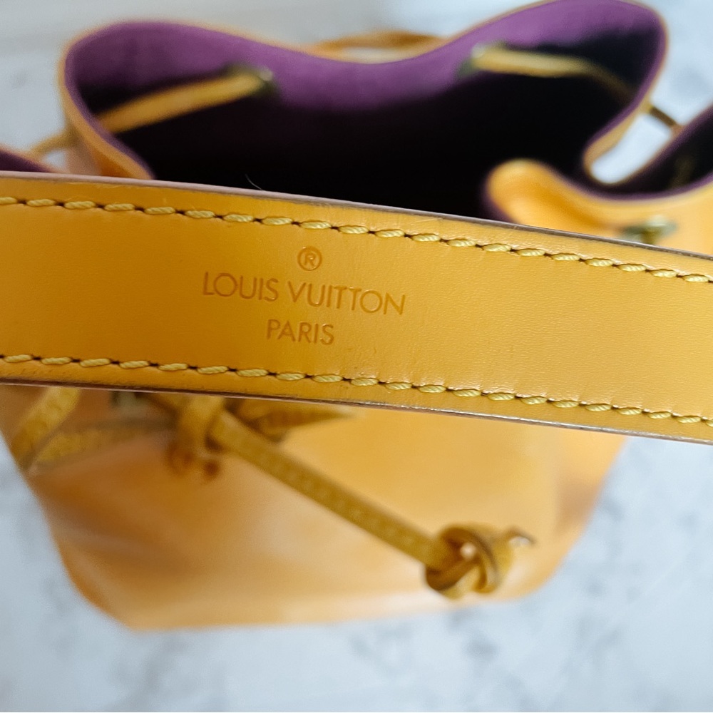 HOST PICK! Louis Vuitton Epi Noe Bucket Bag. Gorg Fall Color. Quiet Luxury! - Picture 8 of 16